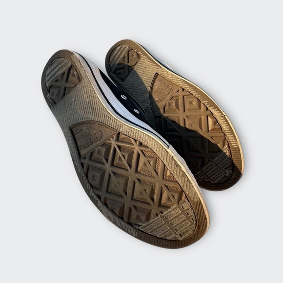 CONVERSE Chuck Taylor All Stars Low Street BLACK urban classic casual M7 W9 UK7 - Picture 8 of 8